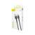 Cablu Baseus Cafule, USB la USB-C, 2A - gri-negru, 3m (CATKLF-UG1) 81389046