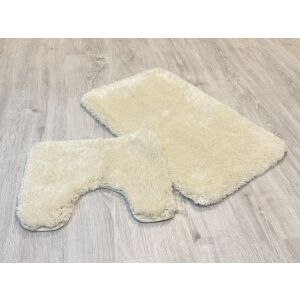 Scott 7080-2 Cream 2 Részes Fürdőszoba Szőnyeg 50x80cm 120834973 - Fürdőszoba bútor