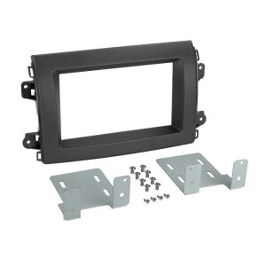Citroen Jumper, Fiat Ducato, Opel Movano dupla DIN autórádió beszerelő keret 381094-39-1-1 120835129 - Autóelektronika
