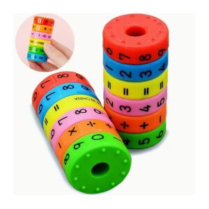 Magnetická vzdelávacia hra na počítanie matematiky, vzdelávacia hračka pre deti - Hračky pre rozvoj školákov