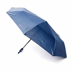 Összecsukható esernyő automatikus nyitás/zárás funkcióval, szélálló, sötétkék, 90cm 120848126 - Esernyő
