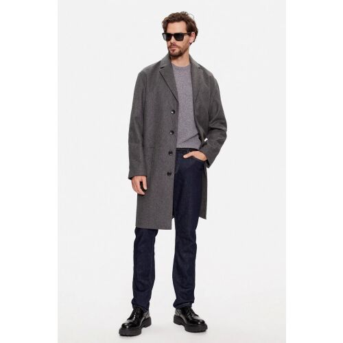 Palton de lana Calvin Klein K10K111745  L INTL Gri