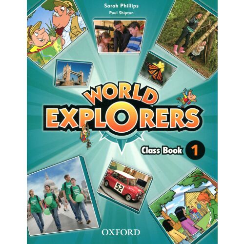 World Explorers 1. szintű tankönyv az Oxfordtól - Angol nyelvtanulás gyerekeknek - Nyelvkönyv és szótár