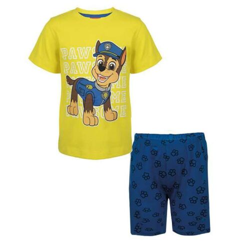 Pijama scurta de vara Nickelodeon Patrula Catelusilor Chase, marimea 3-4 ani