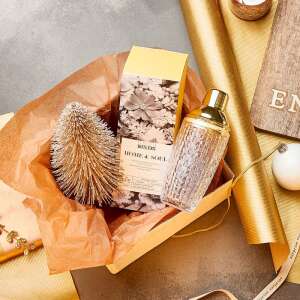 BAR NOBLE koktél shaker arany tetővel ajándékdobozban - Keverőpohár & Shaker