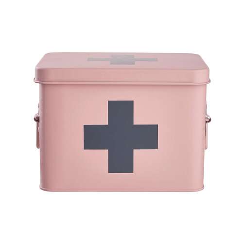 MEDIC gyógyszeres doboz, rózsaszín
