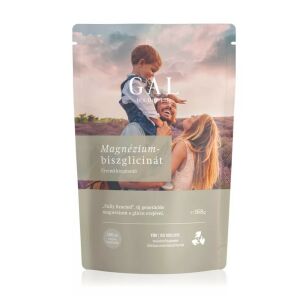 GAL Magnézium-biszglicinát étrendkiegészítő, 180 kapszula, támogatja az izomműködést és a relaxációt - GAL