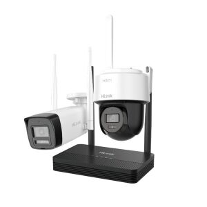 HiLook IP Wifi Kit с куршум и PT куполни камери и NVR рекордер - Защита