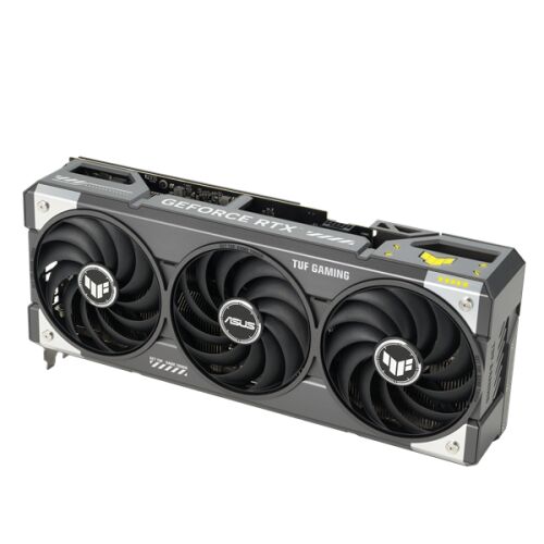 Asus TUF RTX 5070 Ti OC 16GB Gaming grafička kartica, pogled iz kuta