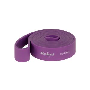 Rebel Active Power Band PL-4 RBA-3000-4 - latex edzőszalag (20-45 kg), lila 120895810 - Expander & Gumiszalag