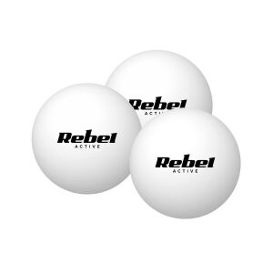 Rebel Active RBA-4001 - pingpong készlet (2ütő, 3 labda, háló), piros/fekete/kék 120895824 - Rebel
