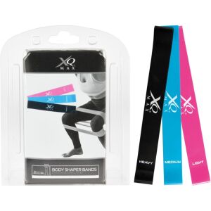 Xqmax Body Sharper Set - 3db-os fitness szalag készlet, többszínű 120896018 - Expander & Gumiszalag