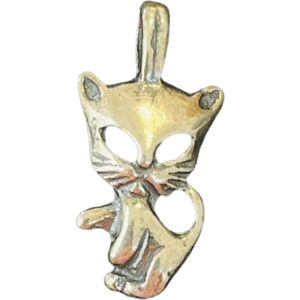 Pandantiv din Argint 925 Jolie Silver, Model Pisica, 20 x 10 mm, 1.3 g 120899074 - Pandantive damă