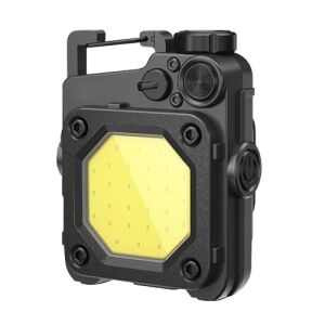 Mini kulcstartós zseblámpa, Flippy, USB Type C töltés, többfunkciós, szabadban, kempingezéshez, hegymászáshoz, kerékpározáshoz, Elvis mini zseblámpa, 6,1 x 5 x 2,5 cm, erős fény, színes