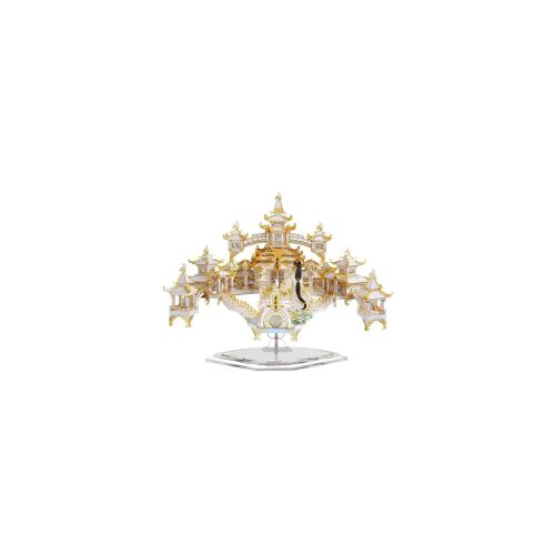 3D puzzle, Moon Palace, Piececool, kov, 429 dielikov