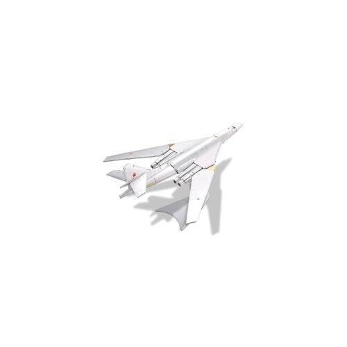 3D puzzle, Tu-160 Bomber, Piececool, kov, 53 dielikov 120902948