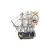 Piececool HMS Victory 3D Metall-Puzzle, zusammengebautes Modell mit Verpackung