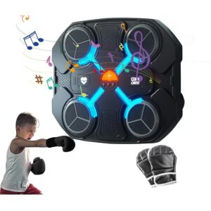 Mașină de box interactivă cu lumini și sunet, arătând un copil care o folosește - Sport și agrement