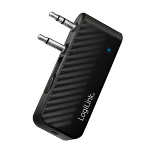 Logilink BT0061 Bluetooth 5.1 audio vysielač, čierny, so 3,5 mm jack konektorom - Bluetooth adaptéry