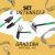 Комплект от 4 градински инструмента KeepHome, за засаждане, обработка на почвата и грижа за растенията, материал PVC и картон, 31,5 х 8,5 см, зелен 120917306