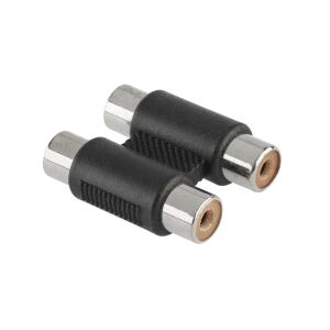 RCA (cinch) 2×2 aljzat–aljzat összekötő adapter, sztereó 120936830 - RCA kábel
