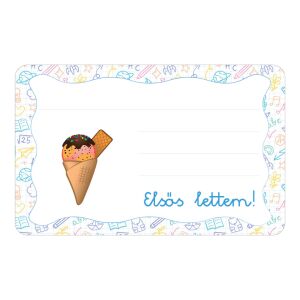 Fagyi ovis jellel öntapadós füzet cimke 120942793 - Füzetcímke