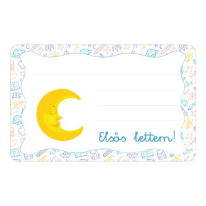 Hold ovis jellel öntapadós füzet cimke 120942804 - Füzetcímke