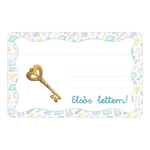 Kulcs ovis jellel öntapadós füzet cimke 120942812