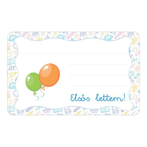 Lufik ovis jellel öntapadós füzet cimke 120942816