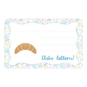 Kifli ovis jellel öntapadós füzet cimke 120942850 - Füzetcímke