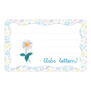 Margaréta ovis jellel öntapadós füzet cimke 120942857 - Füzetcímke