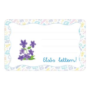 Ibolya ovis jellel öntapadós füzet cimke 120942900 - Füzetcímke