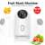 QS-238 Digitális autómata arcmaszk készítő gép, fehér, elülső nézet, gyümölcs és zöldség példákkal