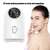 QS-238 Digitális autómata arcmaszk készítő gép, fehér, elülső nézet, nő használja a gépet