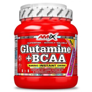 Amix Nutrition - Glutamine + BCAA powder - 530g / 1000g - 530, MANGO DELICIOUS 120947919 - Aminosav
