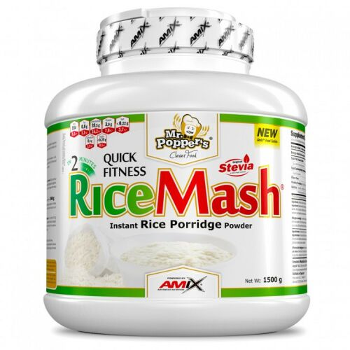 AMIX Nutrition Mr. Popper's RiceMash Instant Rice Porridge Powder 1500g - Amix Nutrition