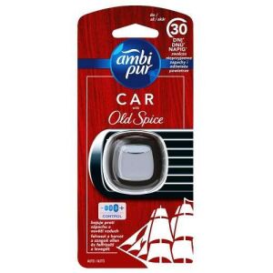 Ambi Pur Car Old Spice Scent air freshener for car vent, eliminates odors, 2ml - Car Air Freshener