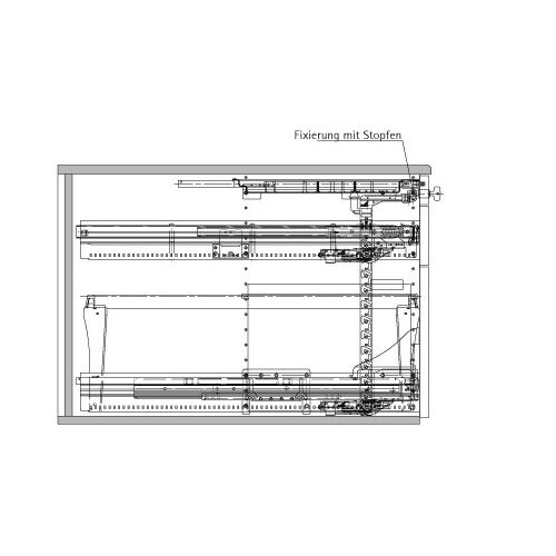 HETTICH 75946 rajz 1:1 Systema Top 2000 120949589 - Lemezszekrény