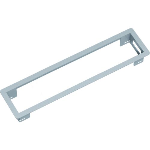 BACHMANN 317.006 keret Power Frame 4x RAL9006, villanykapcsoló keret, villanyszerelési segédanyag - Bachmann