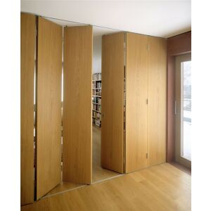 HAWA 16853 toló-összecsukható ajtórendszer, alumínium eloxált sín - Tolóajtó szerelvény