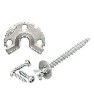 KNAPP K120 UNO 30 Rozsdamentes Acél Összekötő - Bútor Szerelés 120952698 - Knapp