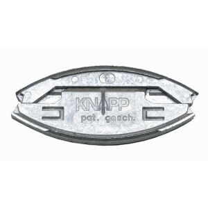 KNAPP K049 Bútorösszekötő - Alumínium-Cink Öntvény - Ezüst 120952710 - Knapp