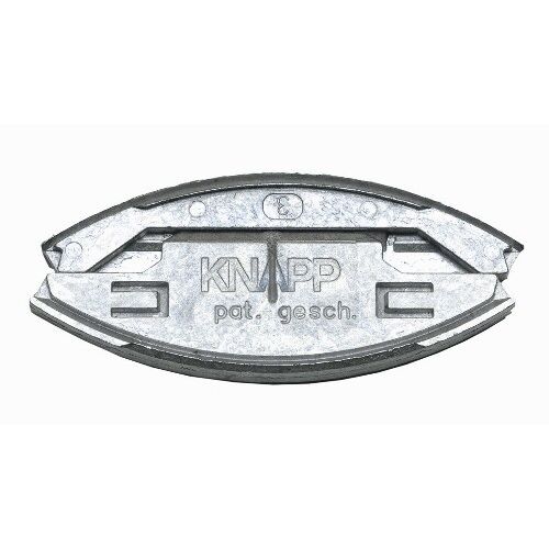 KNAPP K049 Bútorösszekötő - Alumínium-Cink Öntvény - Ezüst 120952710