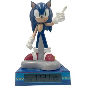Sonic the Hedgehog 3D Lampă de Noapte Ceas Deșteptător - Lampi de veghe si proiectoare