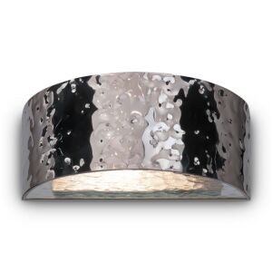 Aplica Ripple MOD096WL-01CH, 1xE14, crom+transparenta, IP20, Maytoni 120954150 - Aplice perete