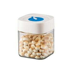 Sklenená nádoba na uskladnenie s tesniacim vekom, 750ml, značka Flippy, na uskladnenie suchých potravín, ako sú cestoviny, ryža, orechy alebo občerstvenie - Kuchynské úložné nádoby