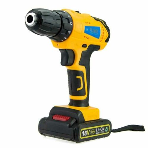 Flinke FK-8001 Burghiu și șurubelniță cu 2 baterii de 18V într-o carcasă 120968403