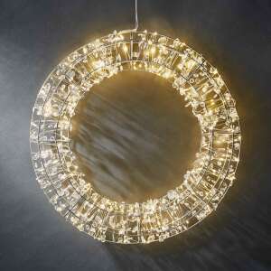 MON BIJOU világító LED-es koszorú, Ø 45 cm 47187367 - Dekorációs lámpa