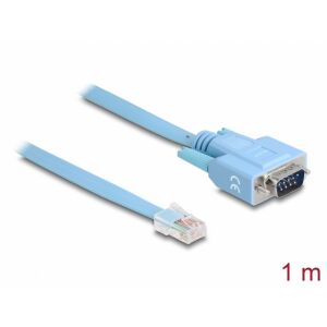 Adapter Delock RS-232 DB9 męski - 1 x RS-232 RJ45 szeregowy męski 1 m (63353) 120981481 - Kabel Sorosa