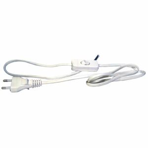 EMOS fehér hosszabbító kábel kapcsolóval, 3 méteres vezeték, kicsomagolva - EMOS Hosszabbító